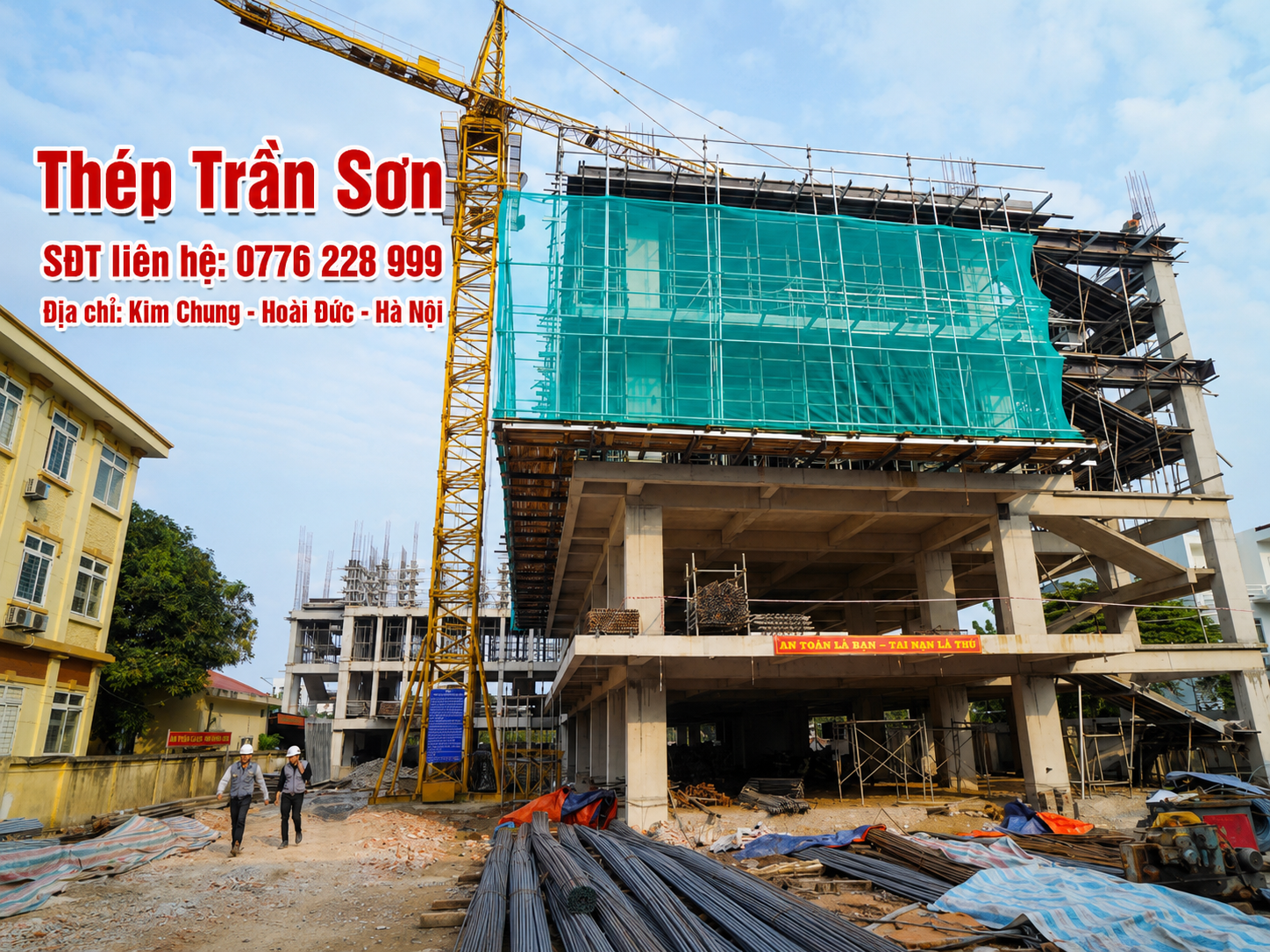 Thép cây xây dựng cho nhà dân và công trình dân dụng