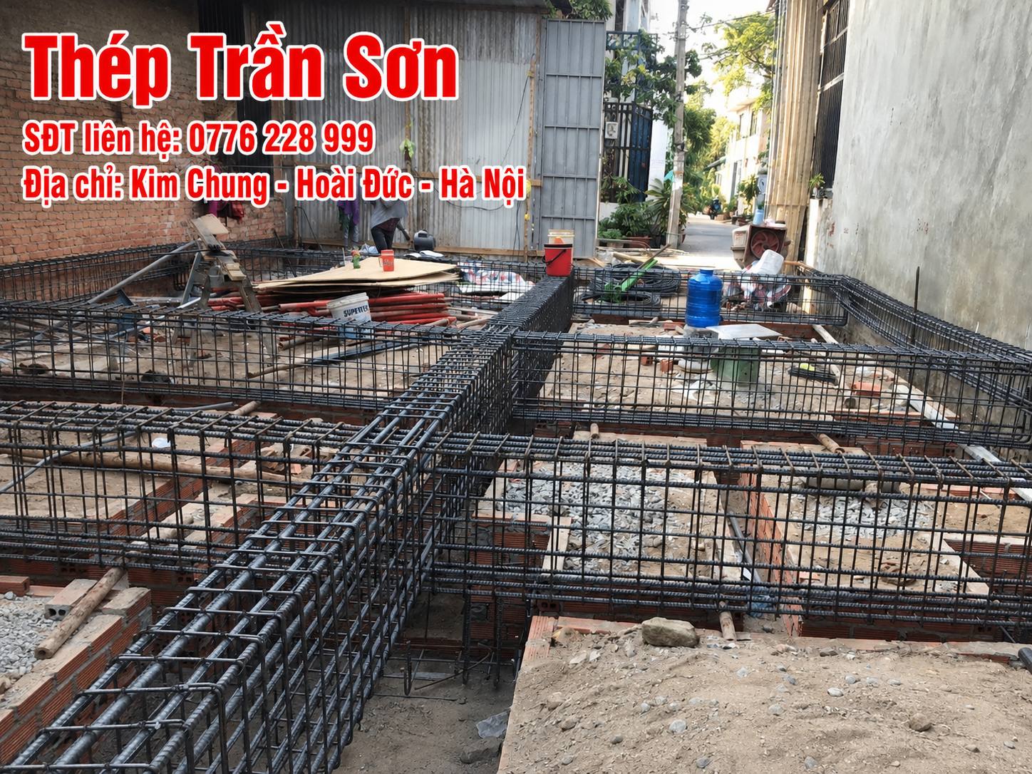 Hình ảnh thương hiệu Thép Trần Sơn