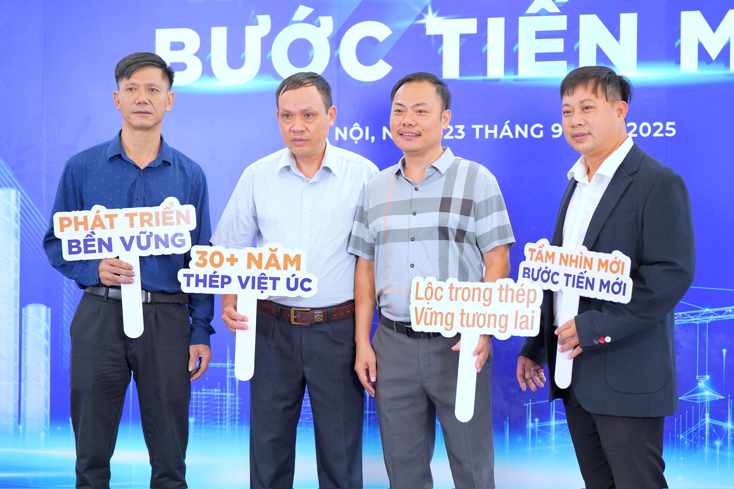 Thép Trần Sơn kết nối với nhà máy thép